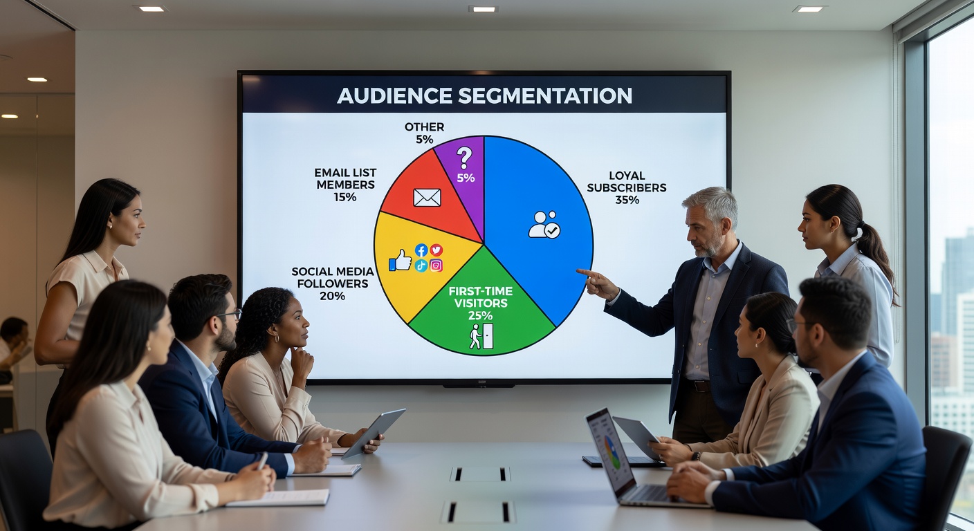 Audience segmentation and mapping