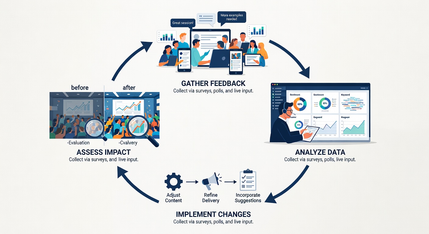 Audience feedback loop