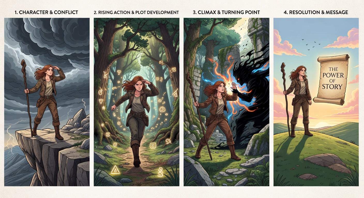 Storytelling and framework in content strategy