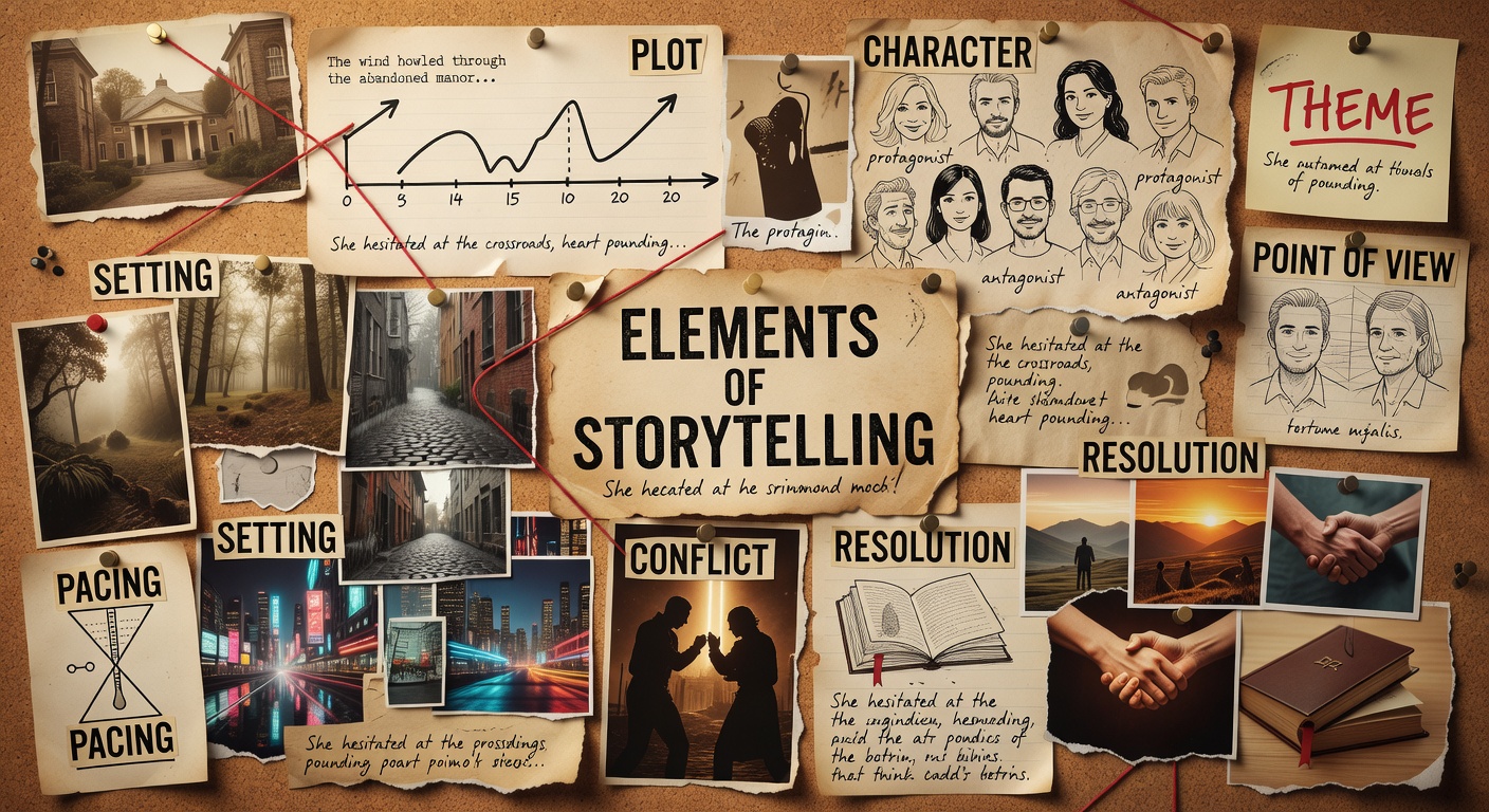 Storytelling elements for audience connection